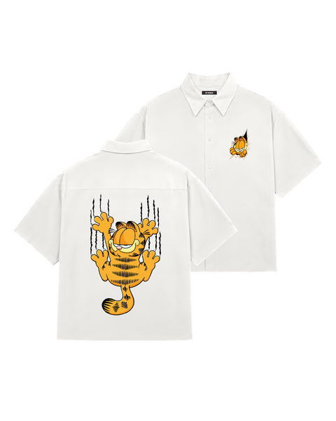 SHIRTS / GARFIELD (WHITE)