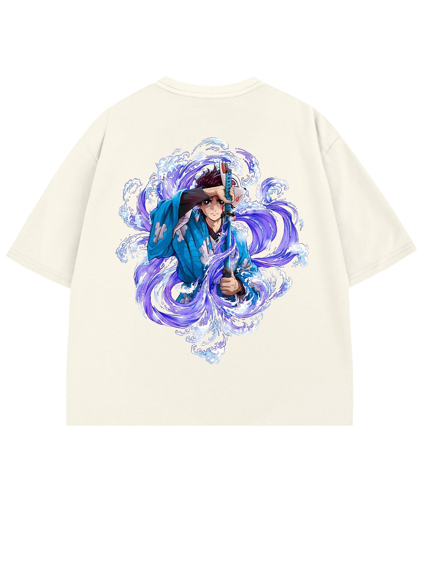 T-SHIRT / Demon Slayer Tanjiro Kamado (White)