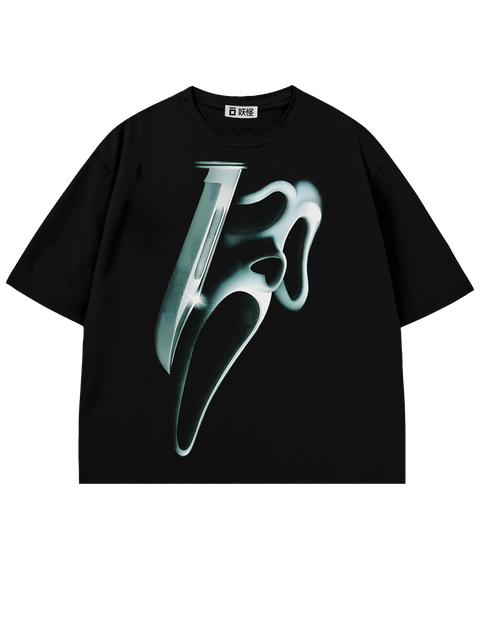 T-SHIRT / SCREAM "Reflection Knife" (BLACK)