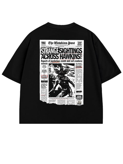T-SHIRT / STRANGE SIGHTINGS (BLACK)