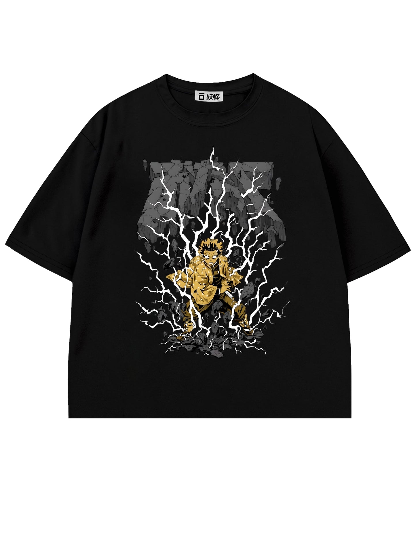 T-SHIRT / Zenitsu Agatsuma (Black)