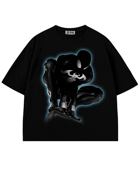 T-SHIRT / SPIDERMAN SYMBIOTE MARVEL (BLACK)