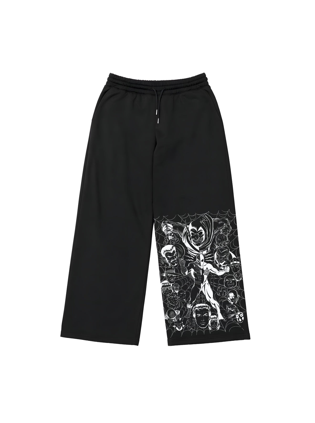SWEATPANTS / SPIDY COMIC (BLACK)