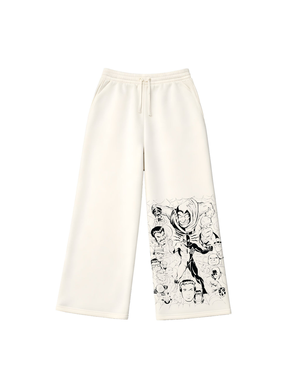 SWEATPANTS / SPIDY COMIC (WHITE)