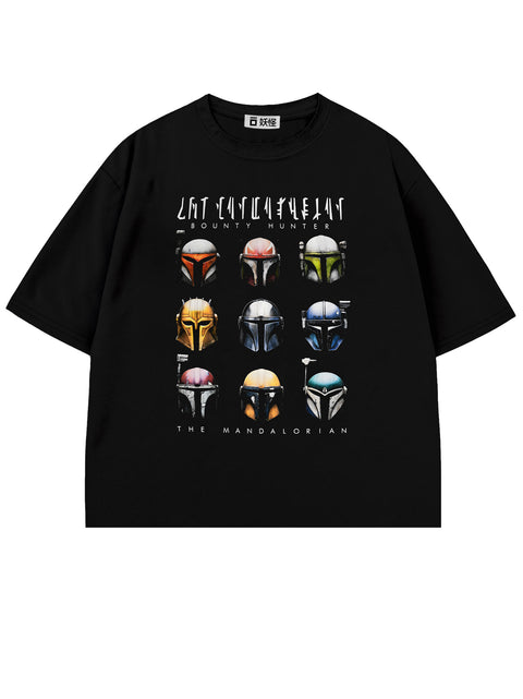 T-SHIRT / THE MANDALORIANS (BLACK)