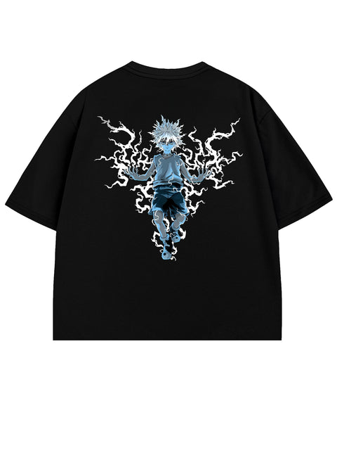 T-SHIRT / KILLUA HxH (BLACK)