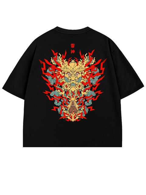 T-SHIRT / DEMON SLAYER ZENITSU (BLACK)
