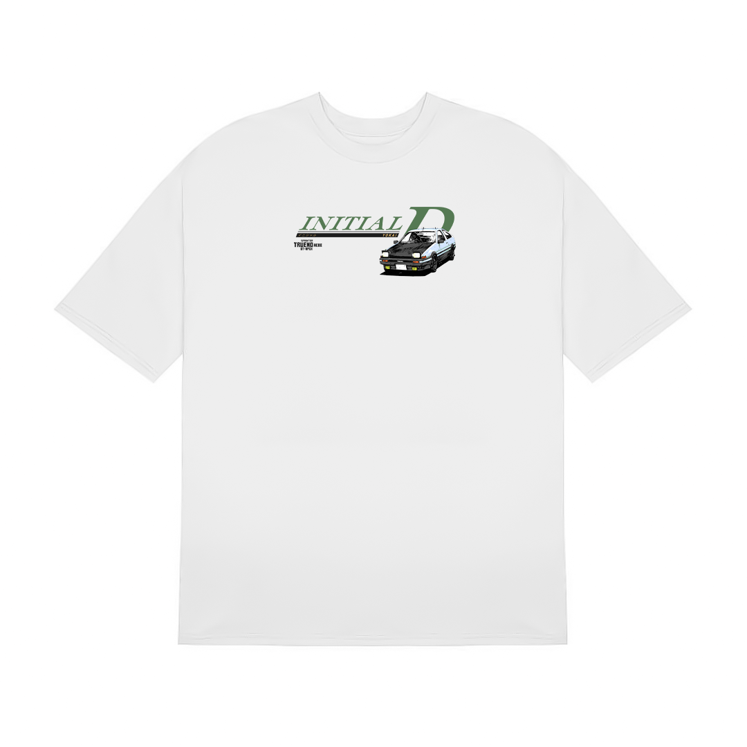 T-SHIRT / INITIAL-D TAKUMI FUJIWARA (WHITE)