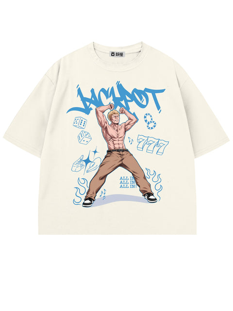 T-SHIRT / Jackpot (WHITE)