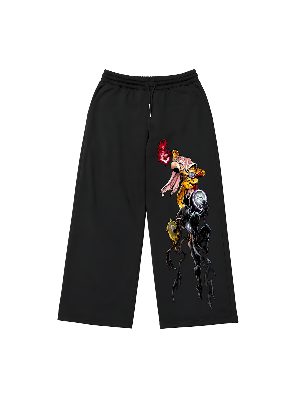 SWEATPANTS / One Punch Man (BLACK)