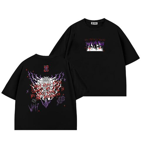 T-SHIRT / Sasuke Uchiha (BLACK)