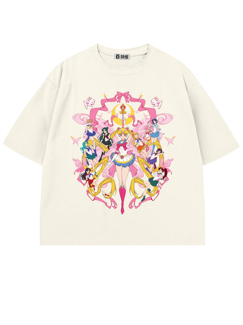 T-SHIRT / Sailor Moon II (WHITE)