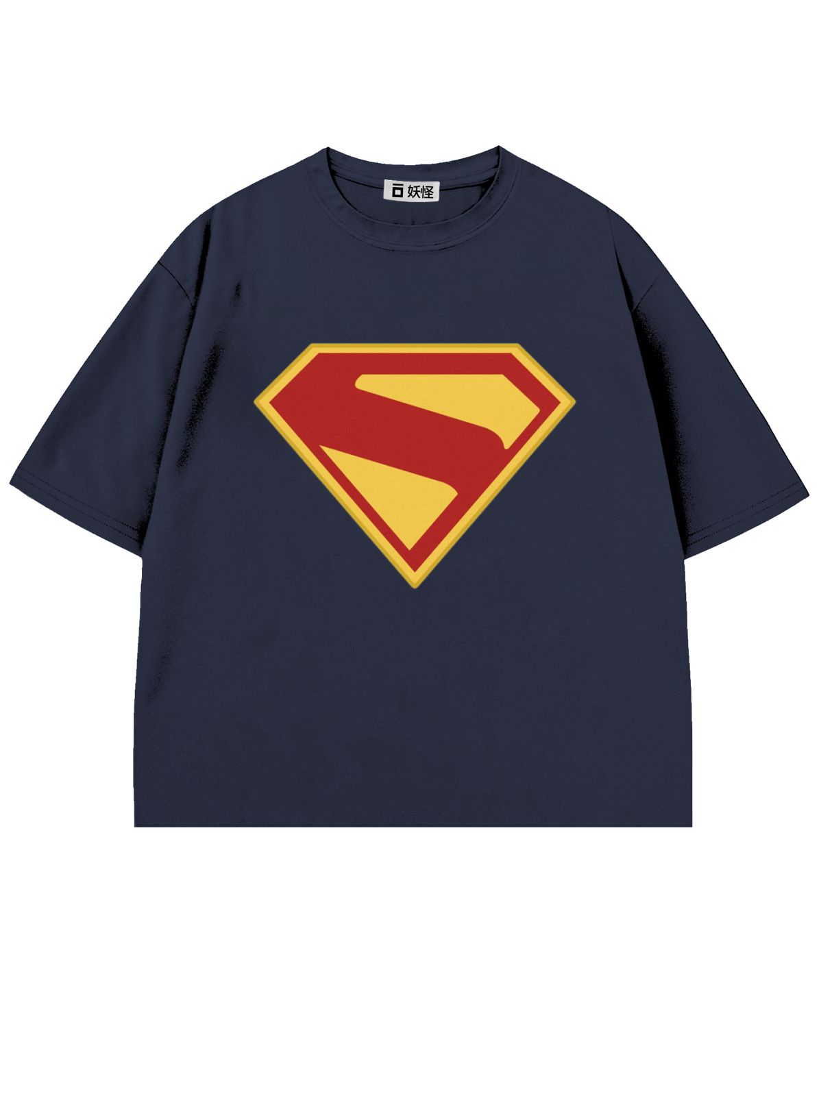 T-SHIRT / SUPERMAN SYMBOL ( Blue )