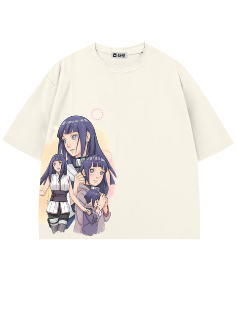 T-SHIRT / Hinata Uzumaki (WHITE)