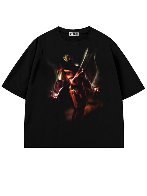 T-SHIRT / IRONMAN MARVEL (BLACK)