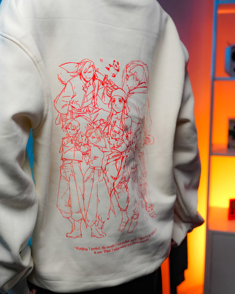 HOODIE / Echoes of Brotherhood (White)