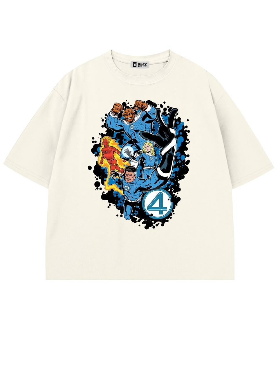 T-SHIRT / IT'S ACTION TIME (WHITE)