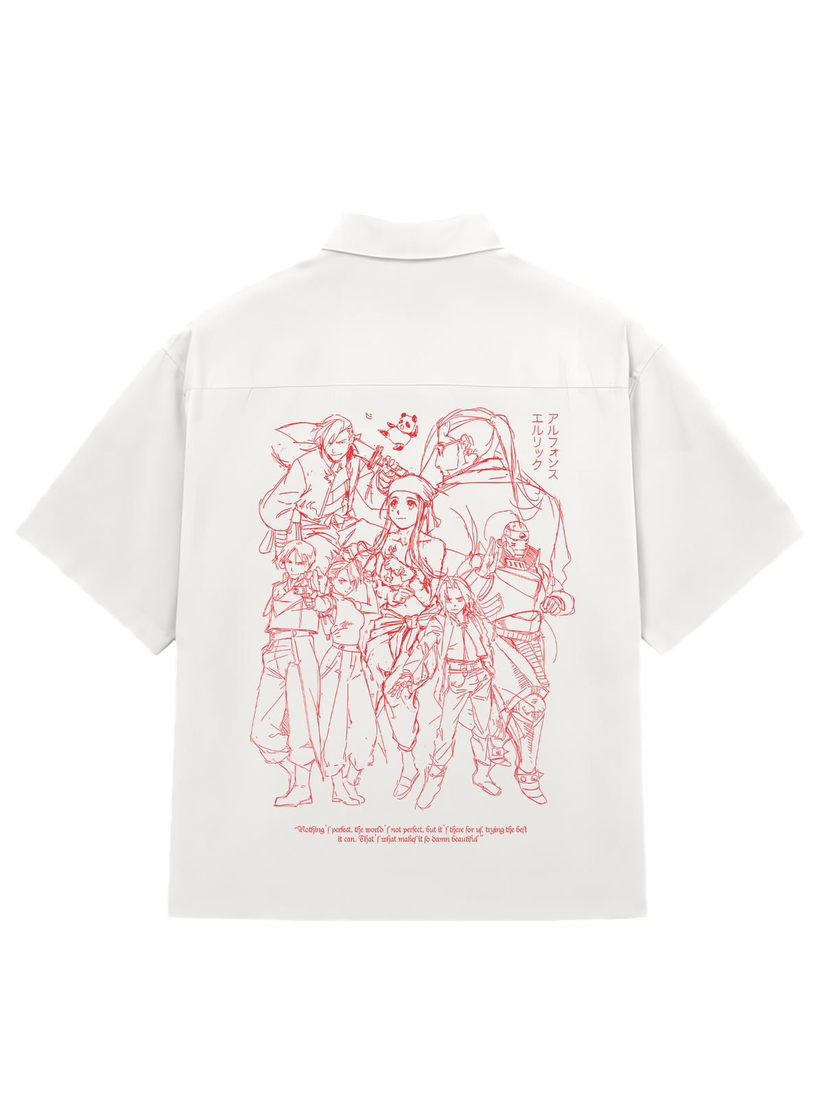 SHIRTS / FULL METAL ALCHEMIST(WHITE)