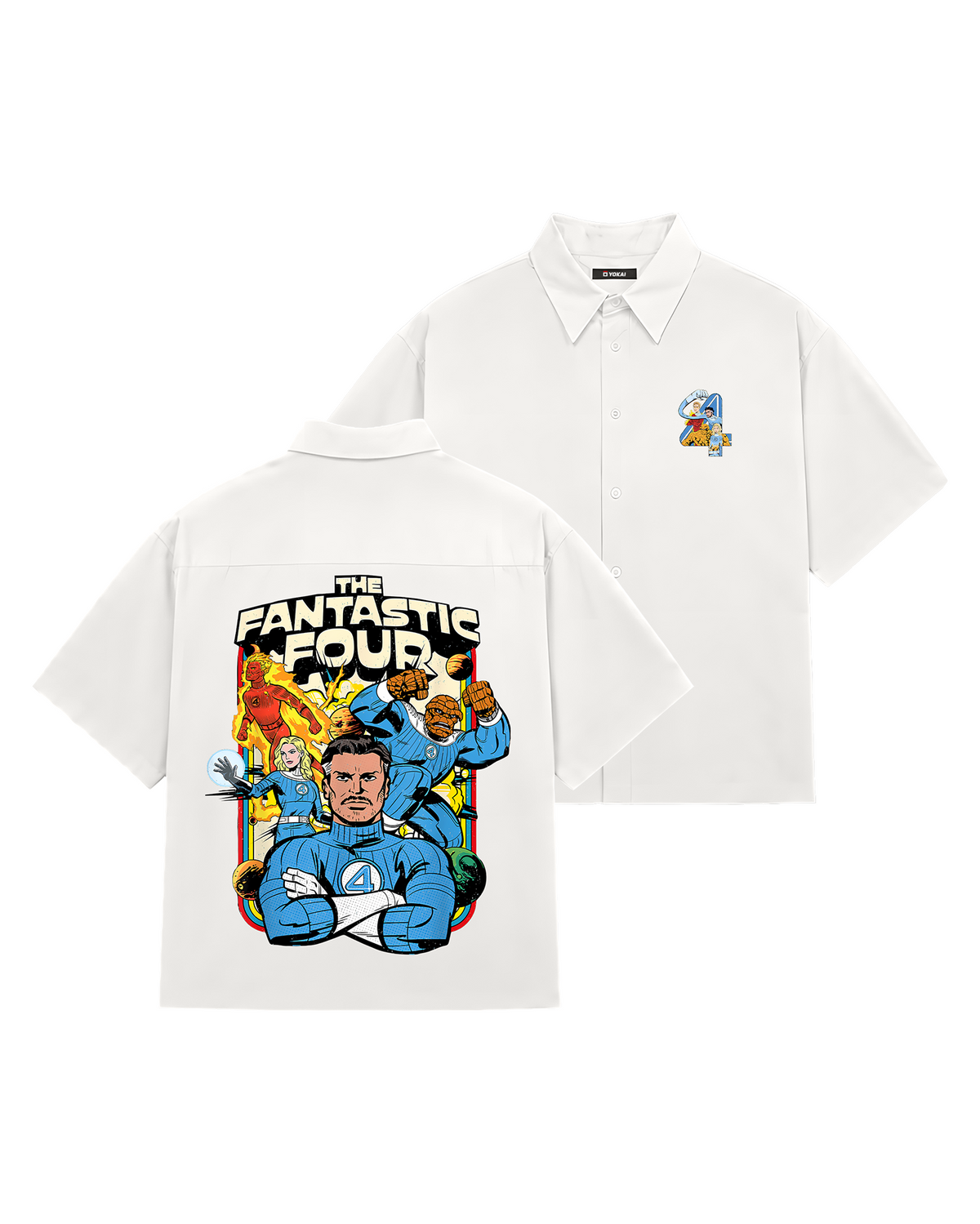 SHIRTS / THE RETRO FOUR (WHITE)