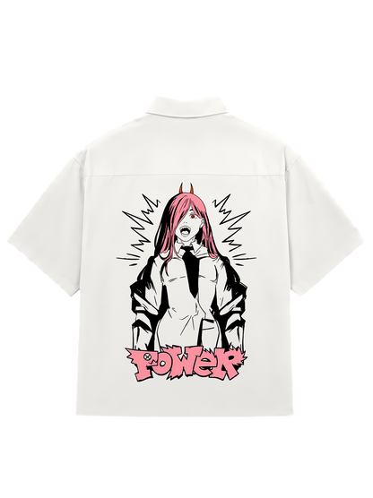 SHIRTS / POWER! (WHITE)