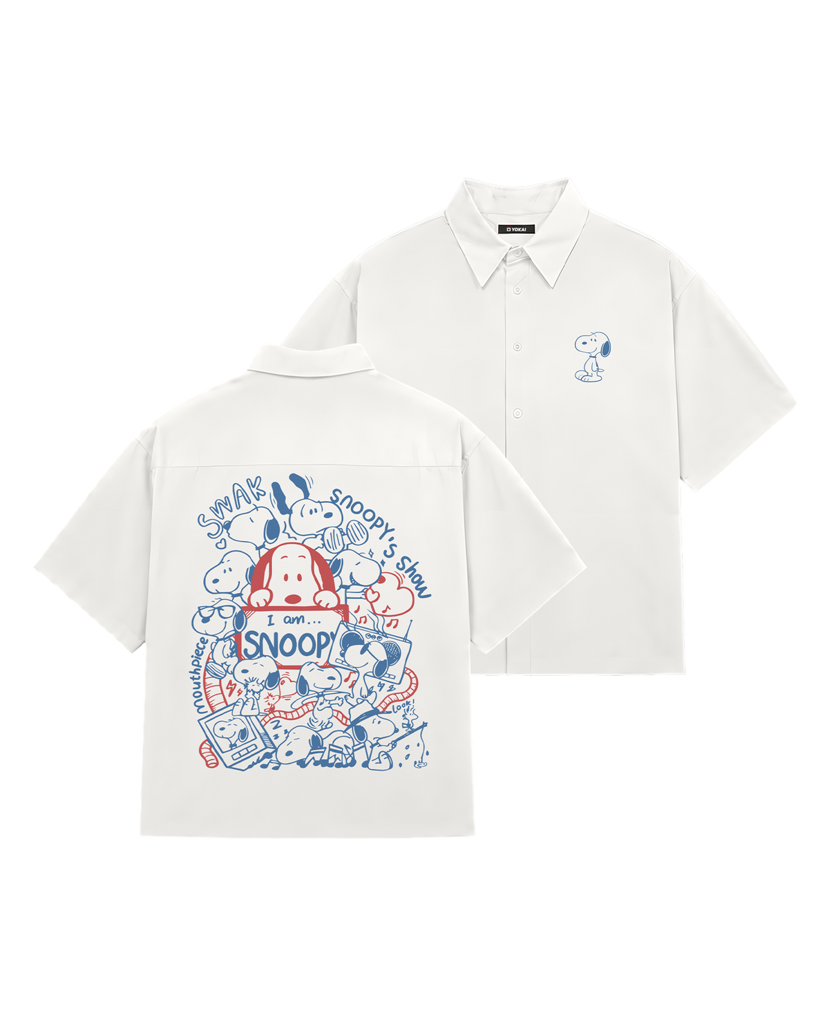 SHIRTS / SNOOPY (WHITE)
