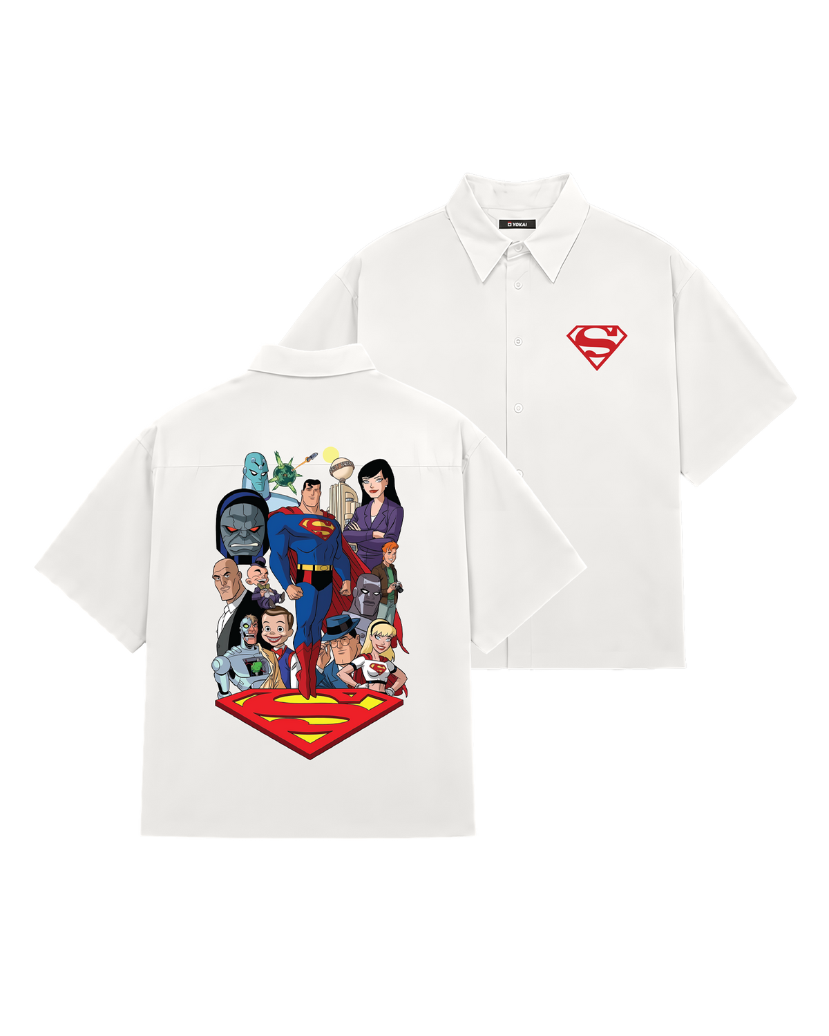 SHIRTS /  SUPERMAN THE ANIMATED SERIES (WHITE)