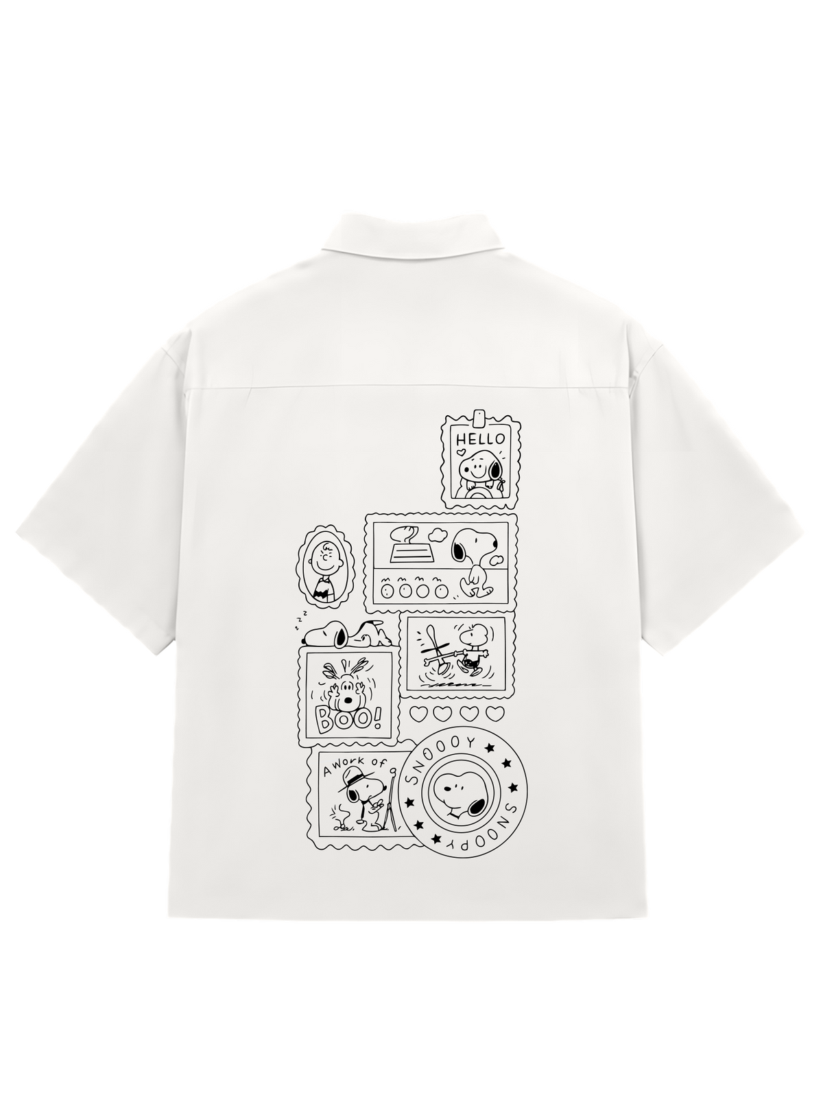 SHIRTS / SNOOPY BNW (WHITE)