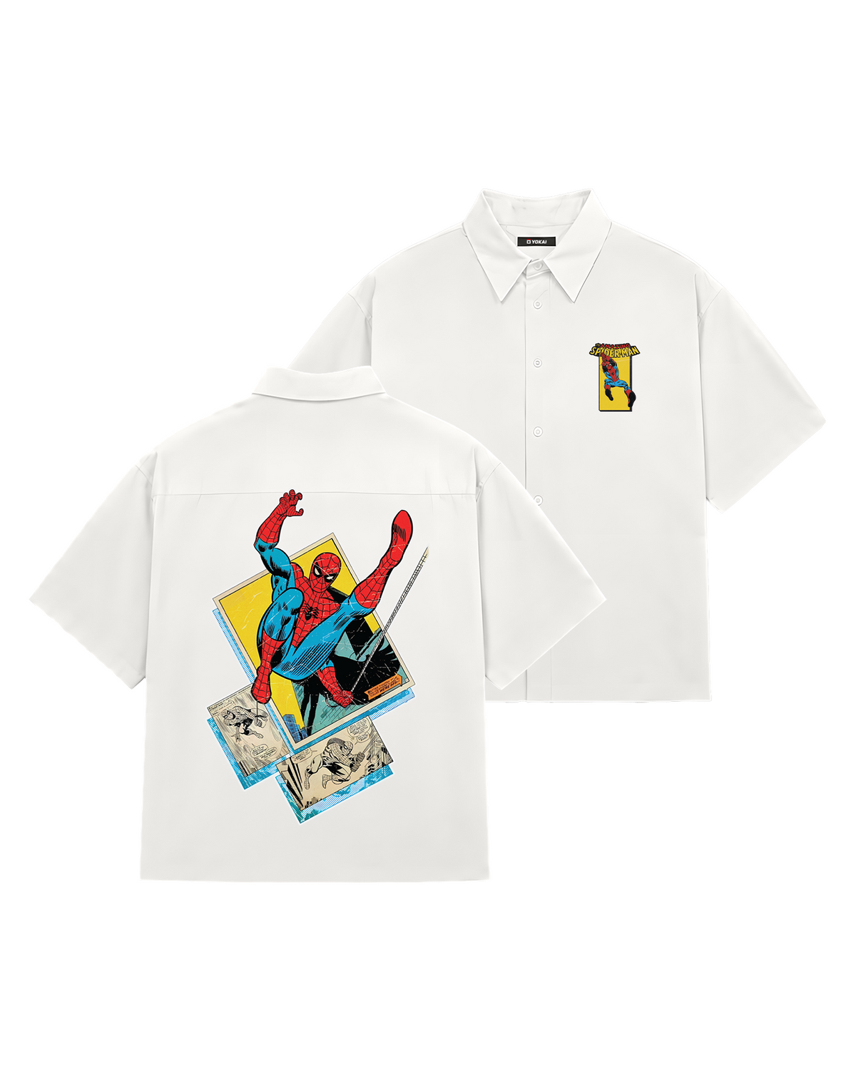 SHIRTS / Retro Spider-man (WHITE)