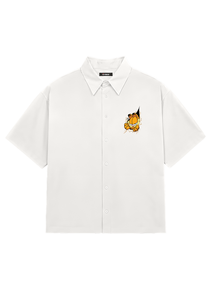 SHIRTS / GARFIELD (WHITE)