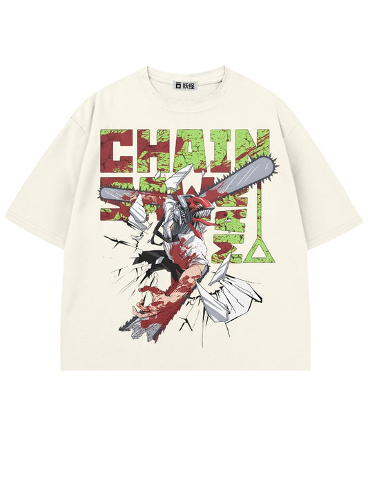T-SHIRT / Chainsaw Man (White)