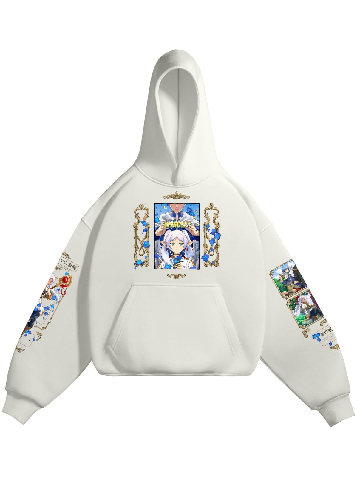 HOODIE / FREIREN (White)