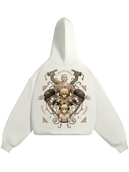 HOODIE / Vinland Saga (White)