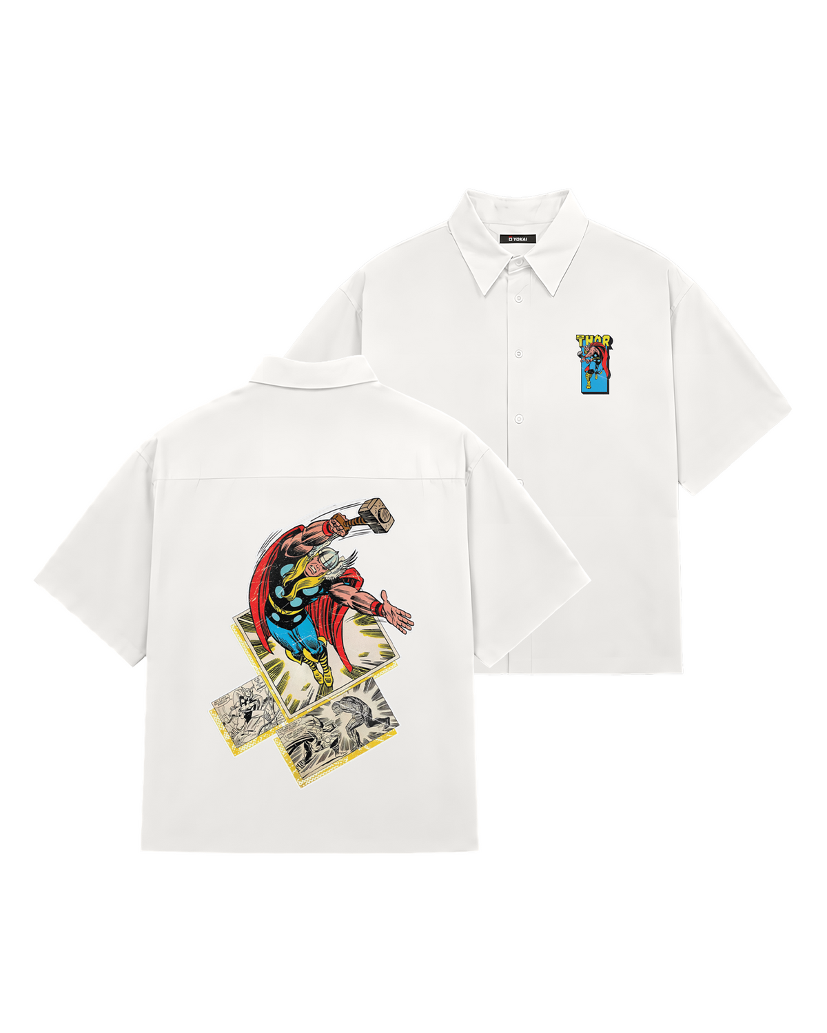 SHIRTS / Retro Thor(WHITE)
