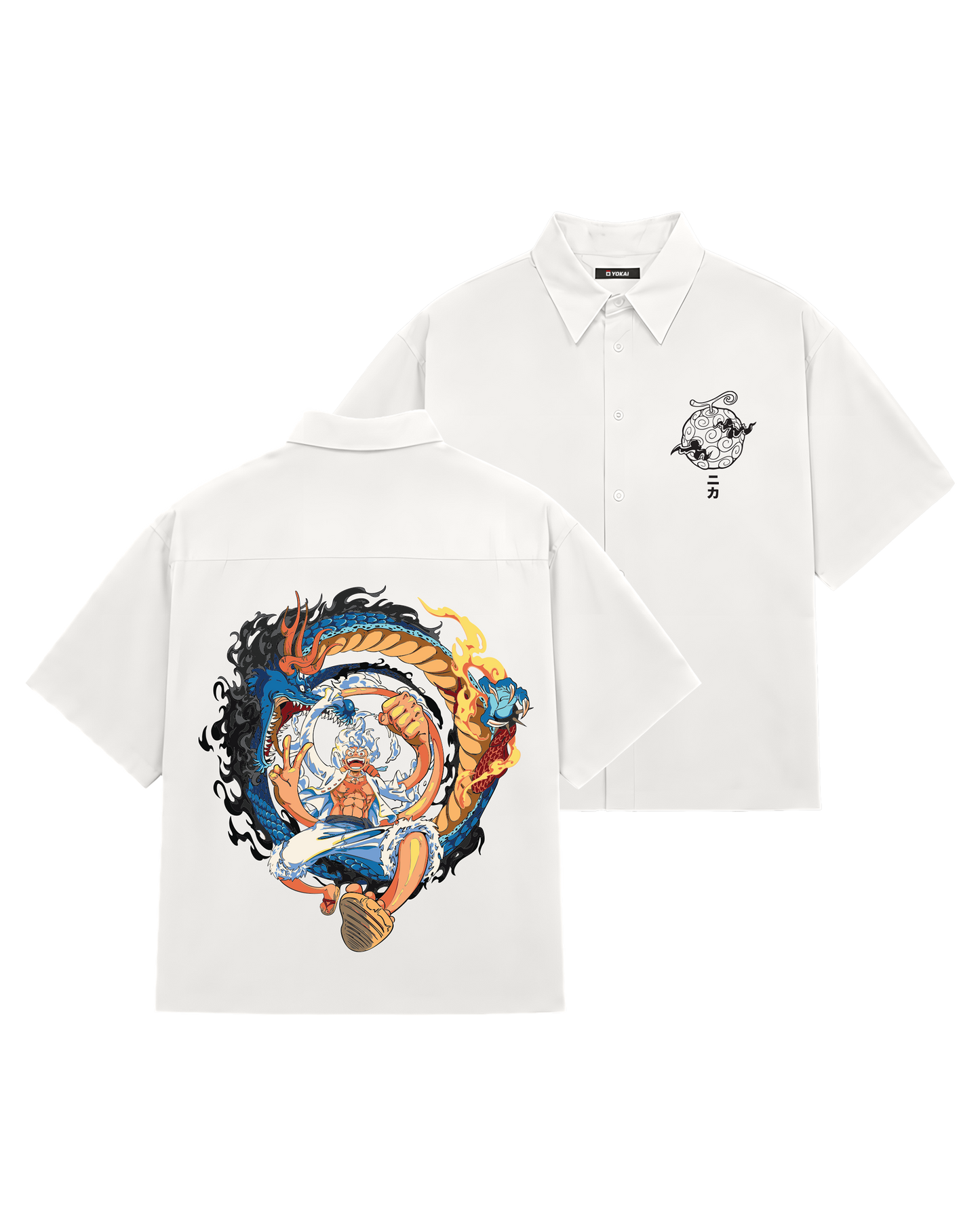 SHIRTS / STRAW HAT PIRATES (WHITE)