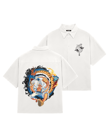 SHIRTS / STRAW HAT PIRATES (WHITE)