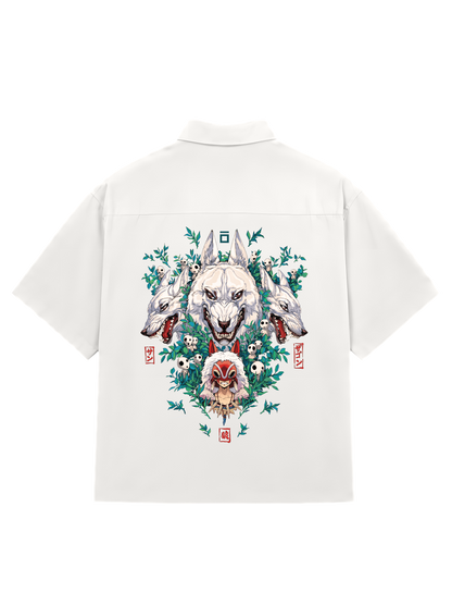 SHIRTS / GHIBLI PRINCESS MONONOKE (WHITE)