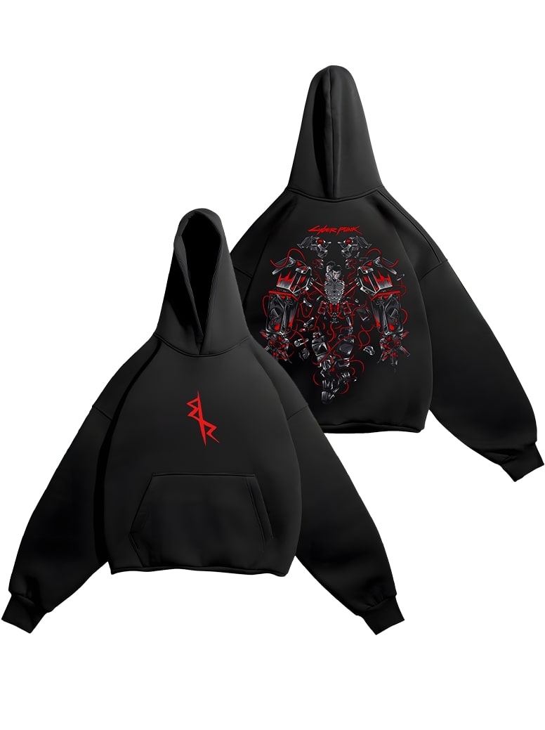HOODIE / CYBERPUNK (Black)