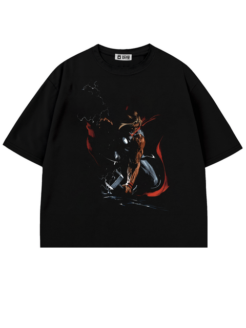 T-SHIRT / THOR MARVEL (BLACK)