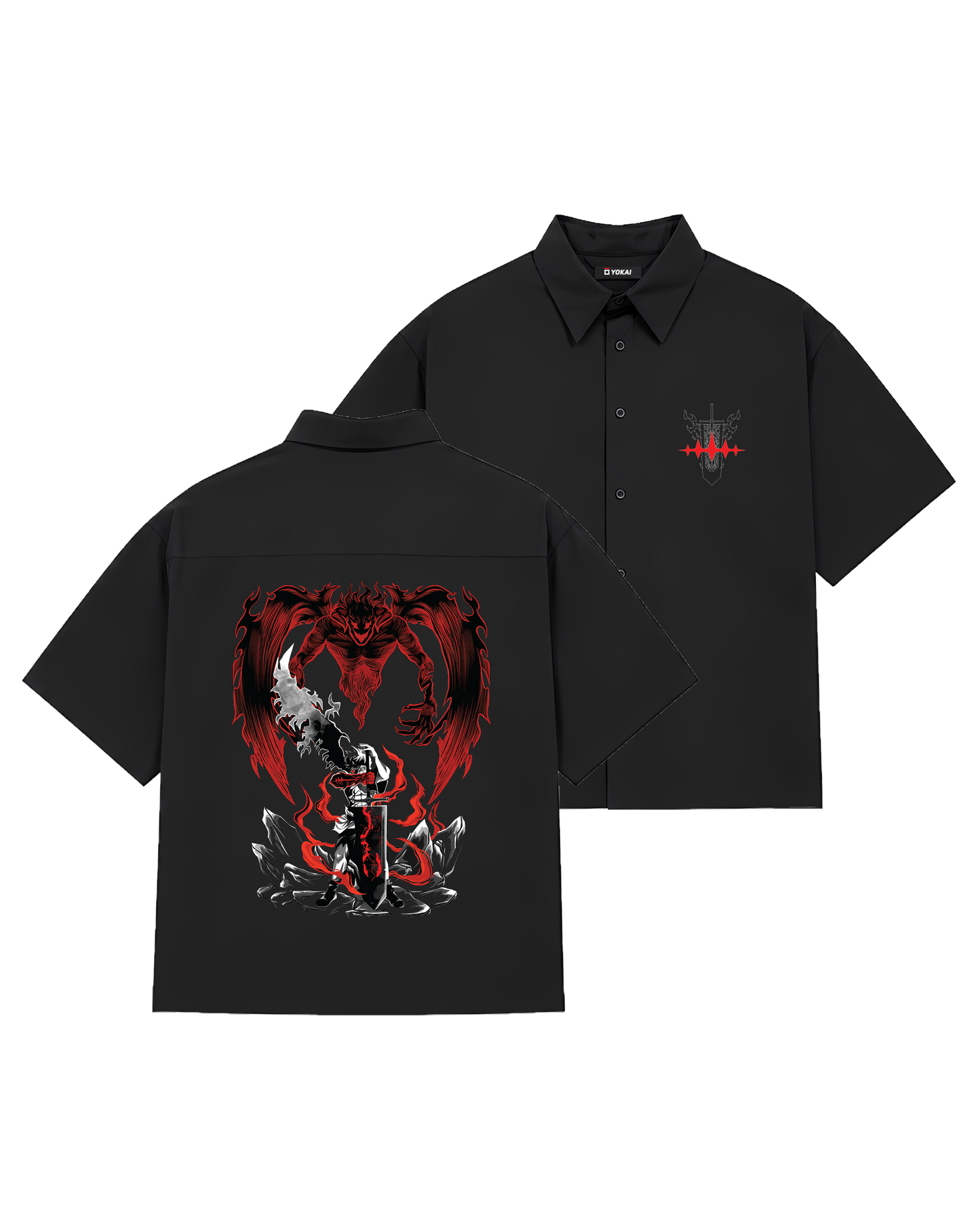 SHIRTS / BLACK CLOVER (BLACK)