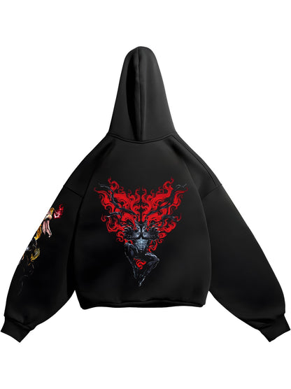 HOODIE / Garou (Black)