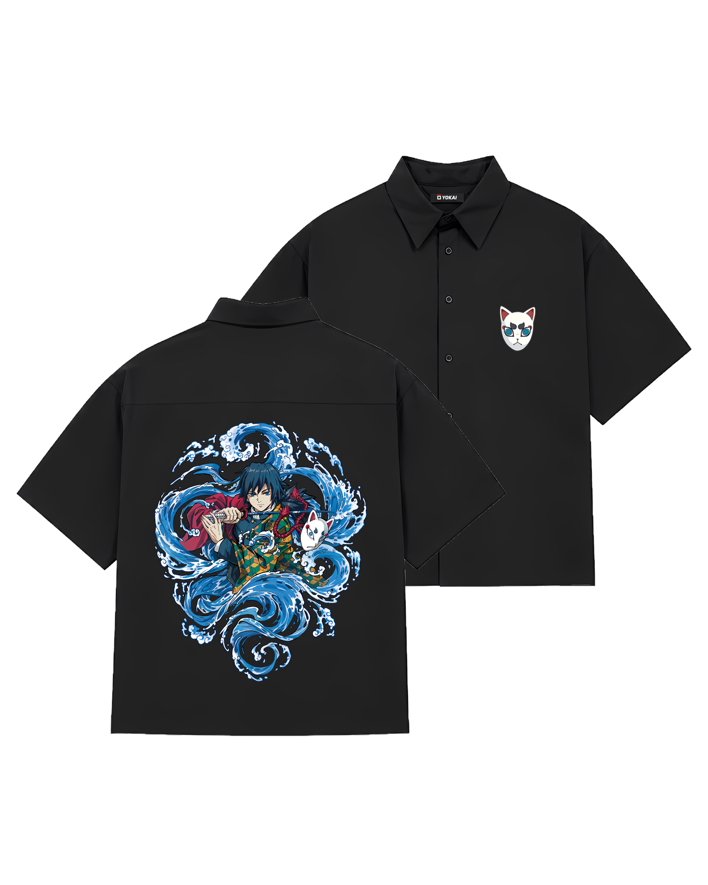 SHIRTS / GIYU TOMIOKA (BLACK)