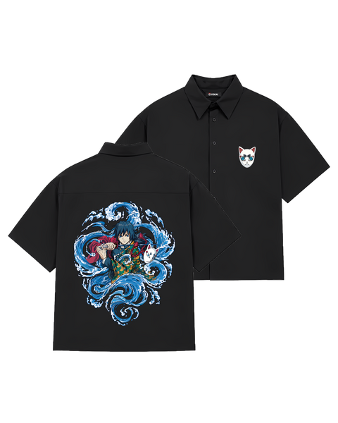 SHIRTS / GIYU TOMIOKA (BLACK)
