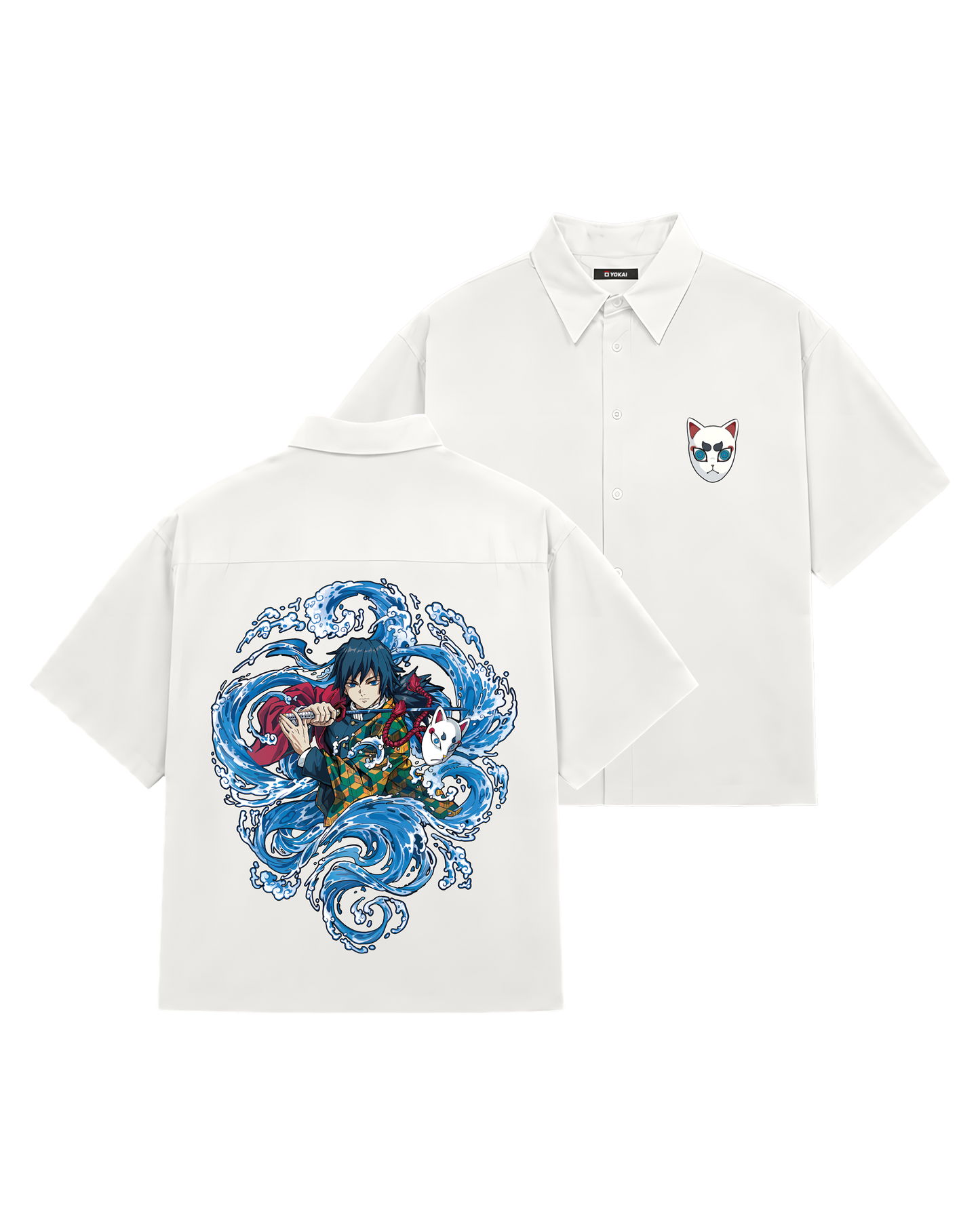 SHIRTS / GIYU TOMIOKA (WHITE)