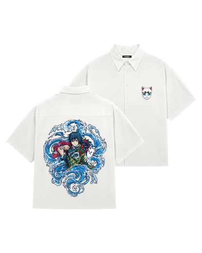 SHIRTS / GIYU TOMIOKA (WHITE)
