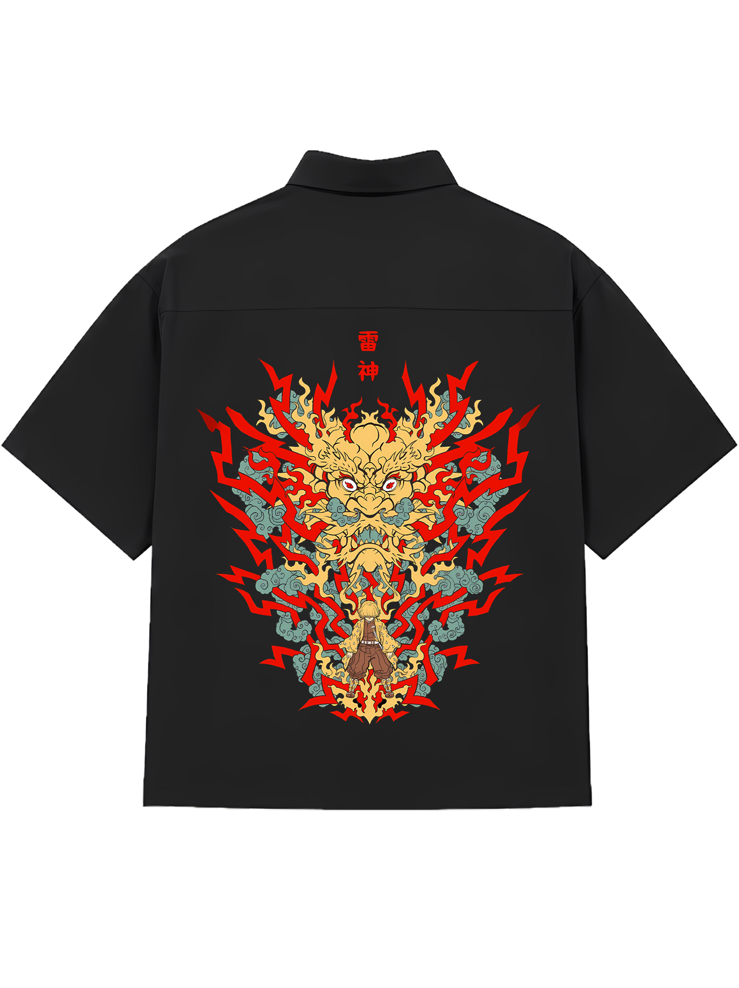 SHIRTS / DEMON SLAYER ZENITSU (BLACK)