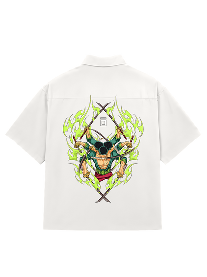 SHIRTS / RORONOA ZORO (WHITE)