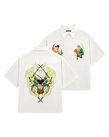 SHIRTS / RORONOA ZORO (WHITE)