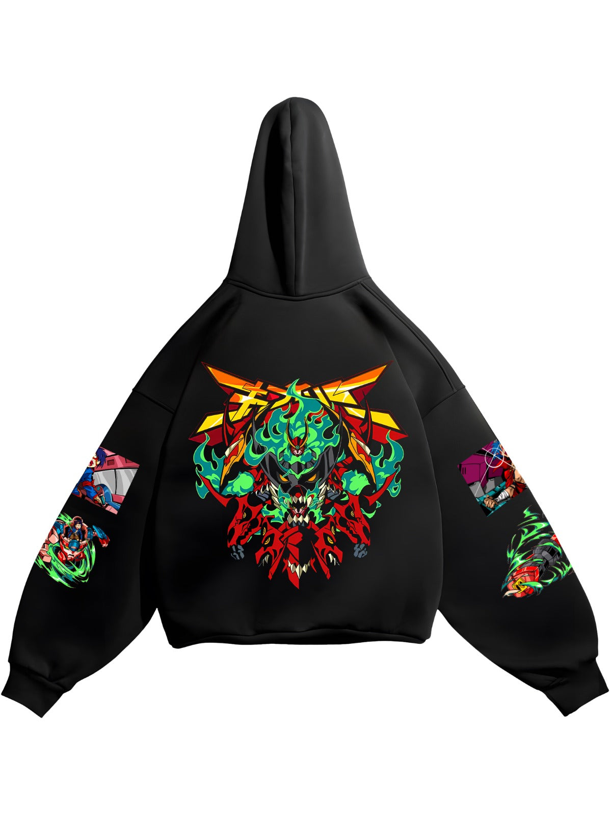 HOODIE / Gurren Lagann (Black)