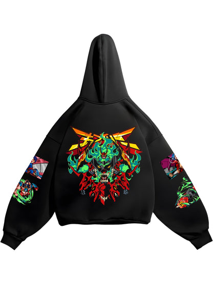HOODIE / Gurren Lagann (Black)
