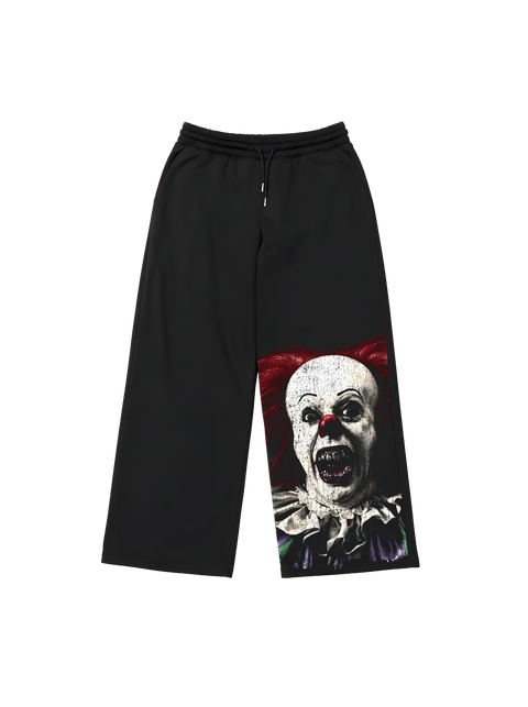 SWEATPANTS / PENNYWISE (BLACK)